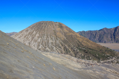 婆罗摩火山,山,火山,泗水,滕格尔火山,bromo-tengger-semeru national park,东爪哇,火山喷口,水平画幅,火山地形