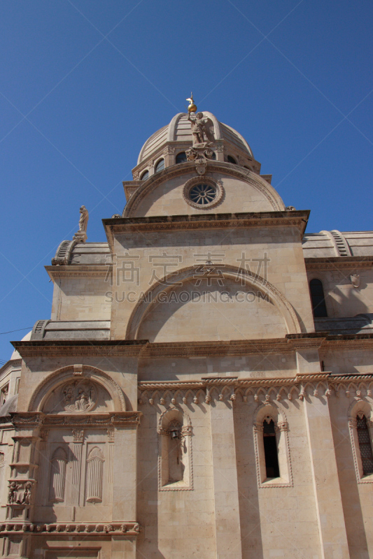 Croatia, Šibenik - the renaissance St. James from the 16th century.