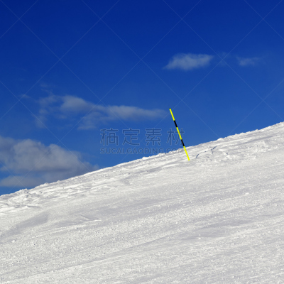 滑雪痕,滑雪场,天空,度假胜地,云,山,雪,无人,滑雪坡,户外