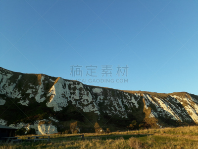 锄头,白色,草原,图像,英国,无人,悬崖,户外,天空,水平画幅