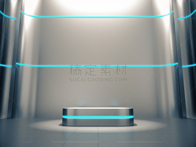 底座,商品,光,金属,空白的,地铁月台,出示,站,设计,发光