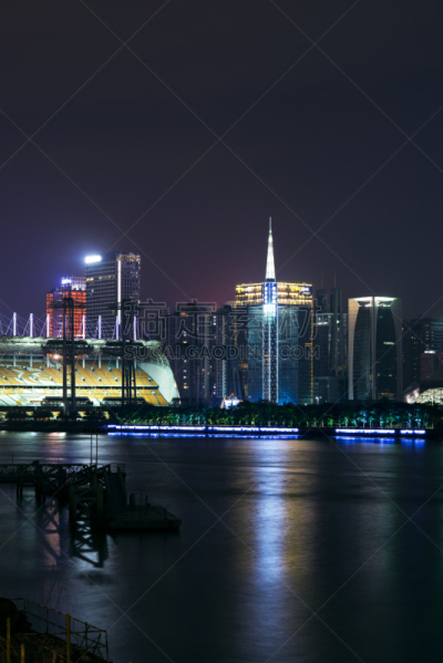 广州,夜晚,东莞,珀尔里福,广东省,垂直画幅,无人,户外,都市风景,现代