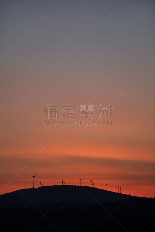 风轮机,地形,风景,山脉,在上面,活力,土耳其,风,环境,全球通讯