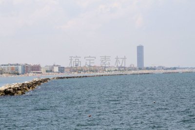 车轮,热带气候,海岸线,夏天,户外,天空,城市,意大利,切塞纳,欧洲