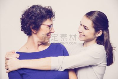 青年人,母亲,幸福,女儿,老年人,美,褐色,水平画幅,能源,父母
