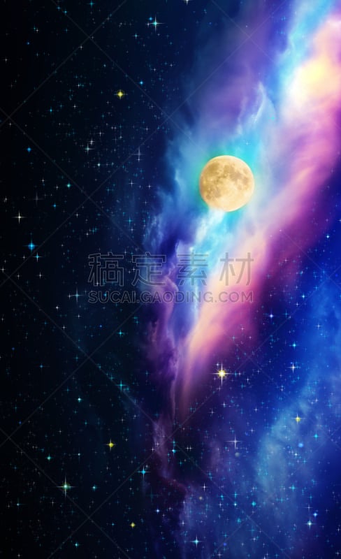 天空,夜晚,黑色,星星,创世纪,纹理效果,暗色,行星,背景,户外