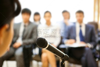 研究会,扬声器,演说家,商务研讨会,麦克风,水平画幅,会议,商务会议,男商人,白领
