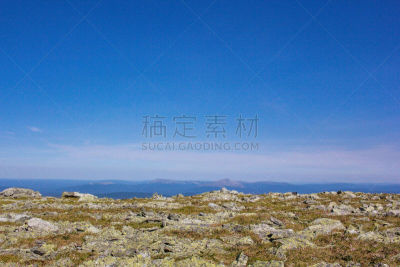 风景,山,天空,蓝色,植物群,明信片,石头,非凡的,地衣,簇叶从生的