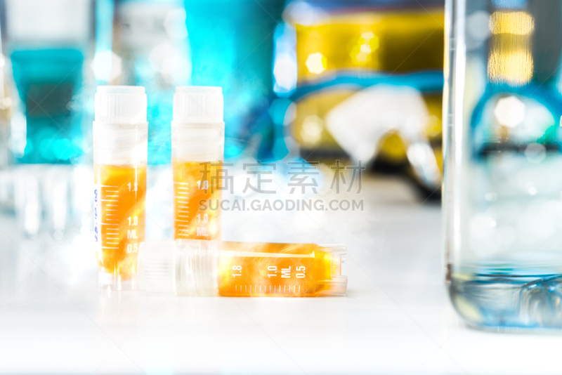特写,低温生物学,干细胞,琼脂,转基因,医学样本,生物科技,水平画幅,装管,无人
