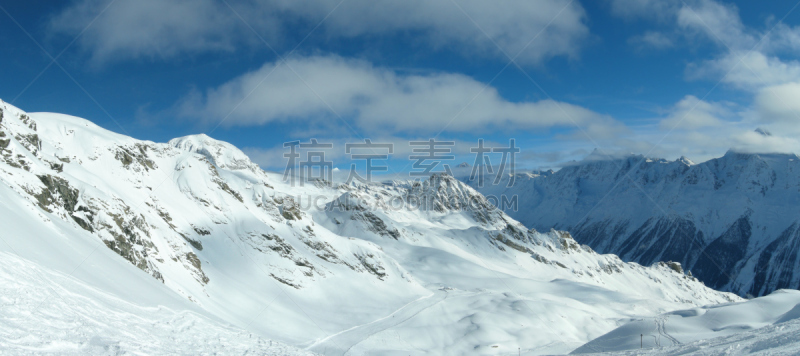 阿尔卑斯山脉,全景,滑雪运动,勒琴谷,雪崩,非滑雪场地的滑雪,策尔马特,瓦莱斯州,天空,水平画幅