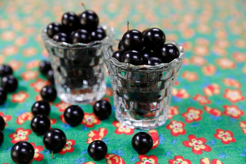 Franca, Brazil - September 29, 2018: Jabuticaba fruit on the farm table in Franca city, interior of the São Paulo State, in Brazil