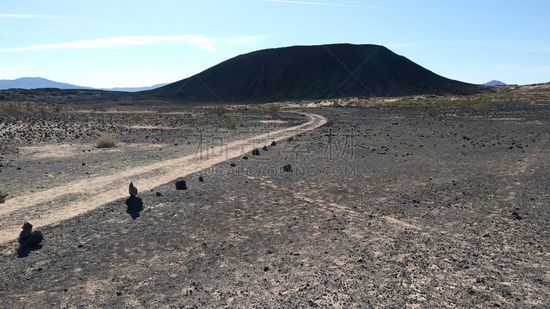 火山口,国内著名景点,云,加利福尼亚,公园,小路,沙漠,石头,火山渣锥,岩石