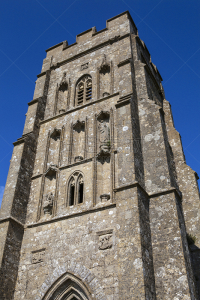 英国,格拉斯顿伯里石山,萨默塞特,英格兰,著名景点,废墟,岩石,户外,旅行者,建筑