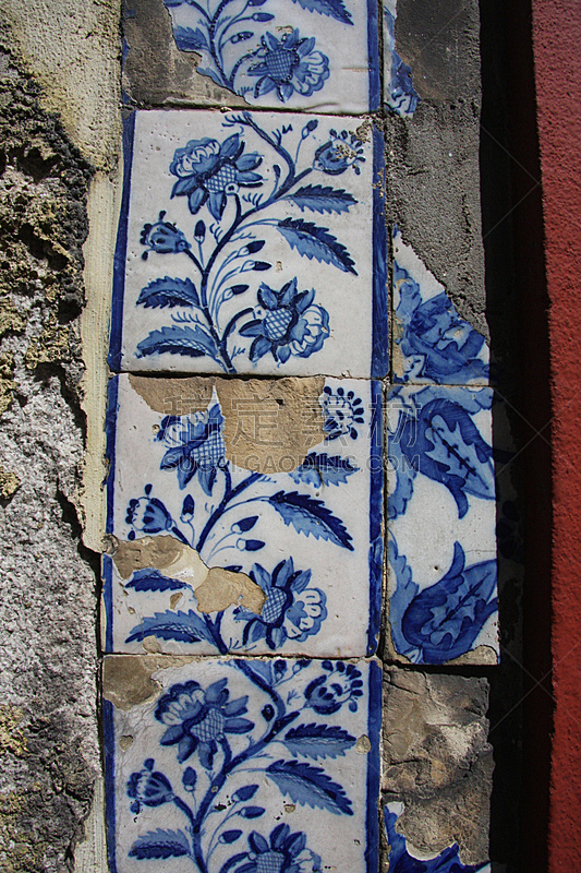 Détail d'azulejos à Porto