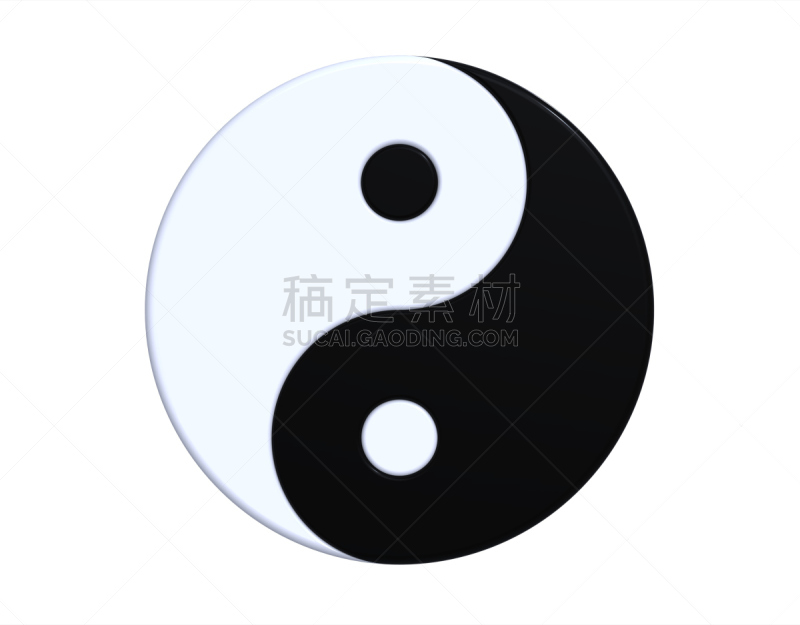 阴阳符,白色背景,一个物体,道教,自然,禅宗,水平画幅,无人,符号,背景分离