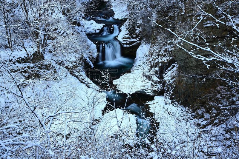 Miyagi Prefecture　Winter waterfall