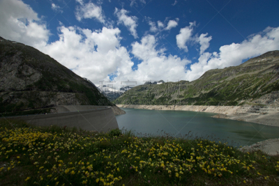 马耳他谷,藿赫陶恩山脉,水电站,卡林斯亚,水力发电,水库,水坝,自然,水平画幅,建筑