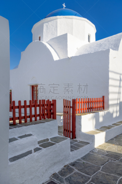 锡弗诺斯,希腊,街道,岛,基克拉迪群岛,垂直画幅,天空,白灰泥,外立面