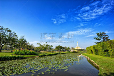 数字9,罗摩王,风景,公园,阿巴斯·苏安,自然,水平画幅,蓝色,人,夏天