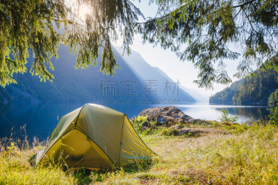 挪威,湖,野外动物,旅途,斯堪的纳维亚半岛,自然界的状态,自由,逃避现实,池塘,著名景点