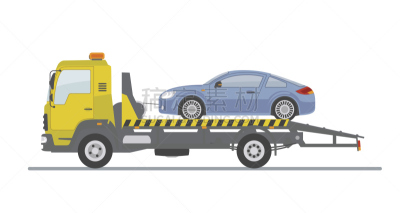 拖运卡车,跑车,蓝色,白色背景,分离着色,拖拽,救援车,援助之手,紧迫