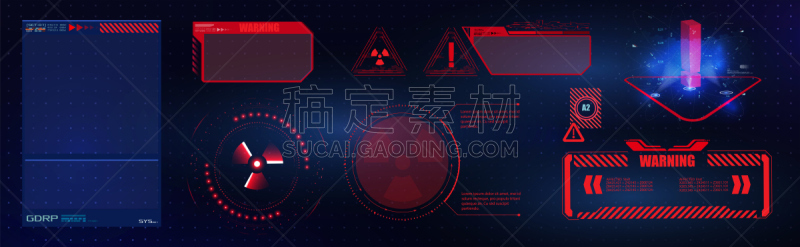警告标志,边框,技术,背景,未来,矢量,式样,技术员,抽象,创新