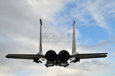 尾鳍,喷气式飞机,航空母舰,流线型,座舱,天空,留白