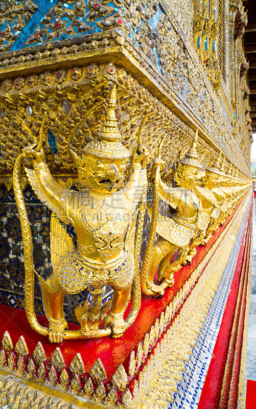 泰国,大鹏金翅鸟迦楼罗,寺庙,垂直画幅,大城,灵性,泰国人,地名,智慧,古老的