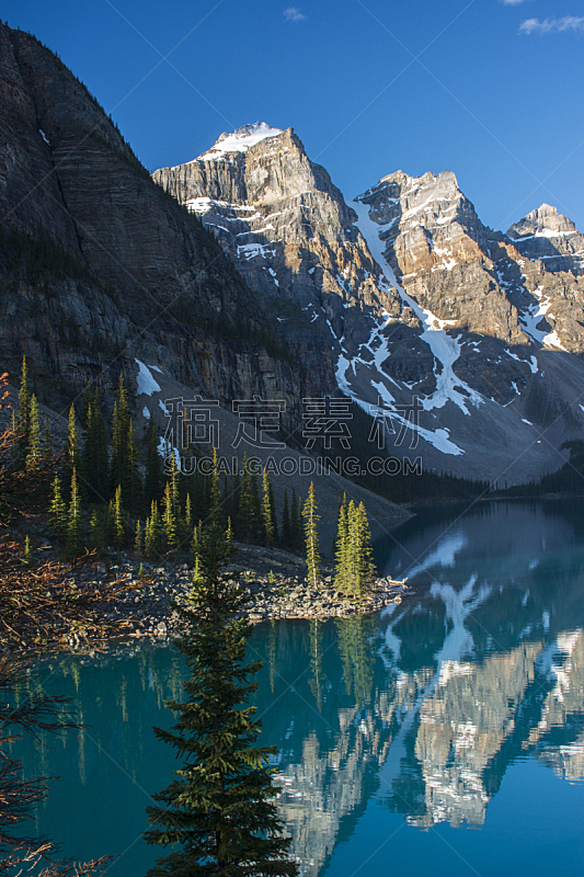 十峰谷,梦莲湖,雪山,云,雪,加拿大,著名景点,自然美,湖,加拿大落基山脉