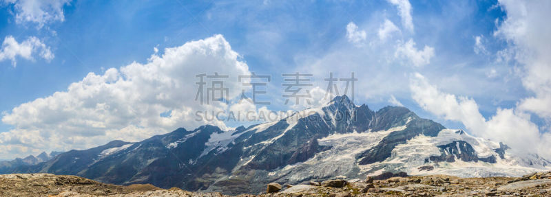格劳斯格劳克纳山,岩层,水平画幅,无人,帕斯特兹冰河,户外,山脊,高处,奥地利,山
