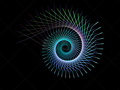 绘画插图,分形,抽象,黑色背景,螺线,纹理效果,暗色,几何形状,橙色,艺术品