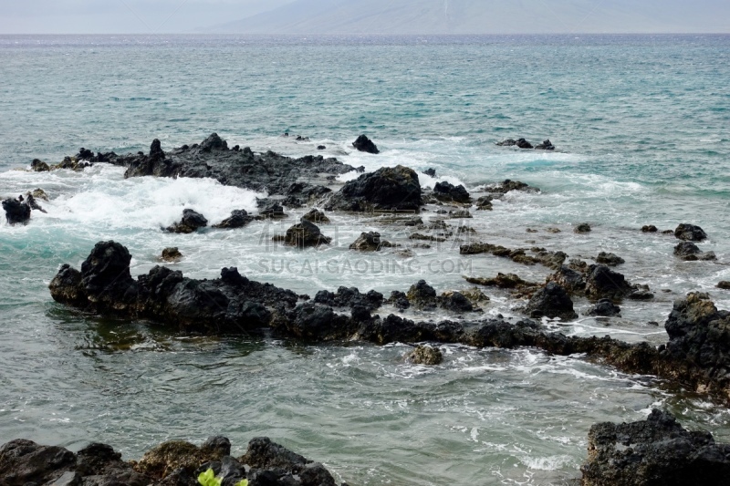 水,岛,岩石,旅途,纯净,泰兹威尔,热带气候,火山岩,私密,水湾