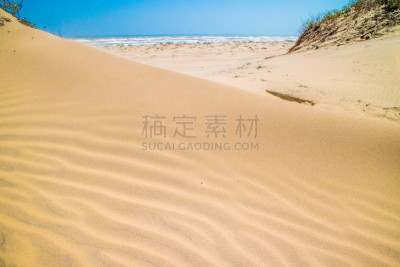 南帕诸岛,德克萨斯,沙子,海滩,海湾沿海,自然美,柔和,国内著名景点,热,平视角