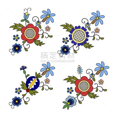 传统,波兰,现代,民间音乐,矢量,国内著名景点,华丽的,贺卡,背景分离,美术工艺