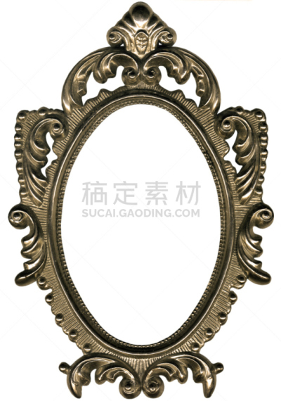 椭圆形,边框,垂直画幅,留白,古董,银色,无人,古老的,古典式,巴洛克风格