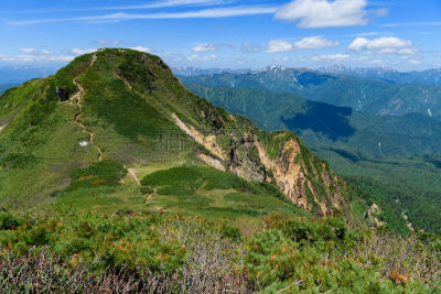 早晨,夏天,自然,六月,御岳山,水平画幅,地形,无人,日本,福岛县