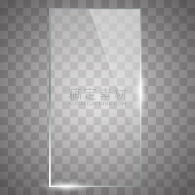 透明,空白的,盘子,矢量,玻璃,照明设备,塑胶,厚木板,广场,模板