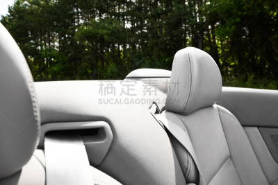 跑车,安全带,大特写,留白,水平画幅,纺织品,无人,陆用车,带子,皮革