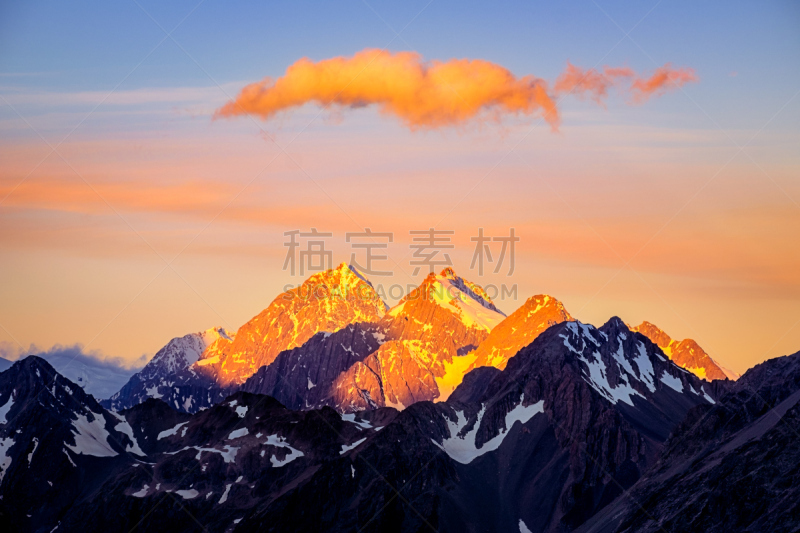 库克山,新西兰,色彩鲜艳,黑云压城,山,居住区,普卡基湖,库克山脉,水平画幅