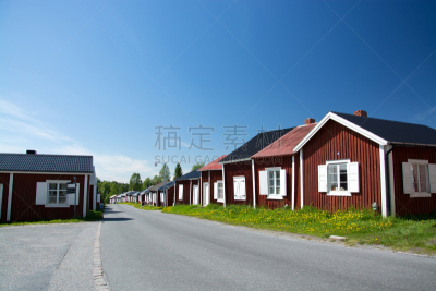 吕勒奥,瑞典,北博滕,旅游目的地,水平画幅,建筑,木制,乡村,欧洲,户外
