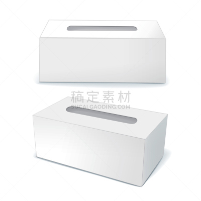 盒子,空白的,纸巾,一次性物品,绘画插图,纸板,组物体,背景分离,图像,容器