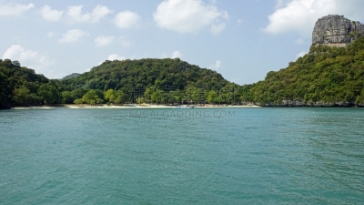 泰国,船,著名景点,绿松石色,岩石,夏天,户外,天空,花岗岩,安通群岛国家海洋公园