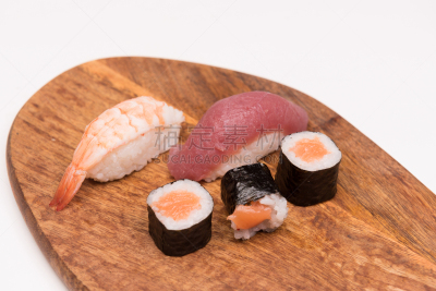 寿司,清新,鱼类,美味,传统,菜单,波兰,背景分离,食品,米