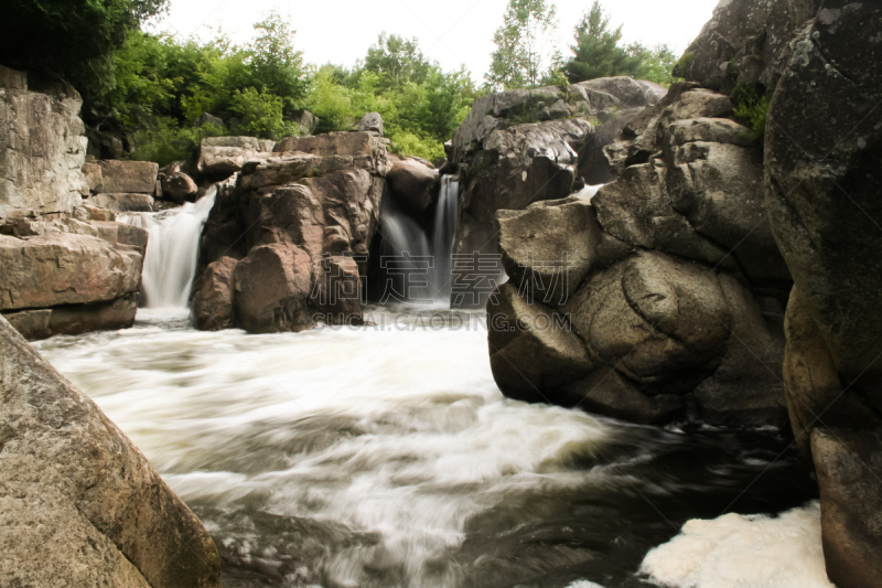 河流,岩石,州立公园,river ausable,美国,水平画幅,地形,瀑布,无人,纽约州