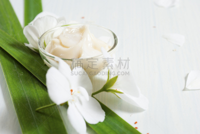 奶油,健康保健,一个物体,化妆用品,乡村风格,护手霜,木制,抗衰老,健康水疗,白色