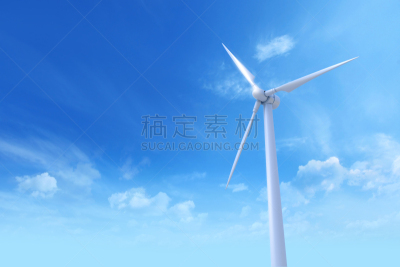 云,风轮机,天空,蓝色,三维图形,气候,风,电源,环境,自然神力