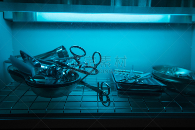 医疗工具,餐具,水,新的,水平画幅,玻璃,科学实验,科学,架子