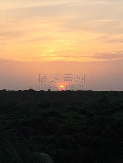 墨西哥,尤卡坦半岛,夏天,爱库马尔,在上面,旅途,假日别墅,自然美,波浪,坎昆