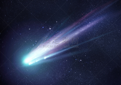 彗星,夜晚,伊森彗星,星迹,流星,小行星,太空,无意识的,概念和主题,有序