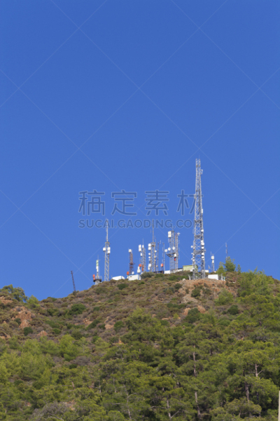 天线,收音机,垂直画幅,手机基站,无人,无线技术,通用分组无线业务,无线电通信塔,摄影,传播